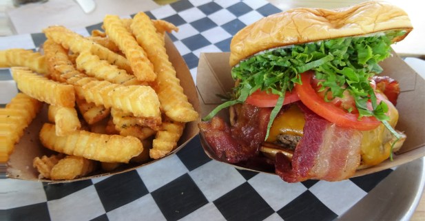 Bacon Cheese Burger at AL's Burger Shack
