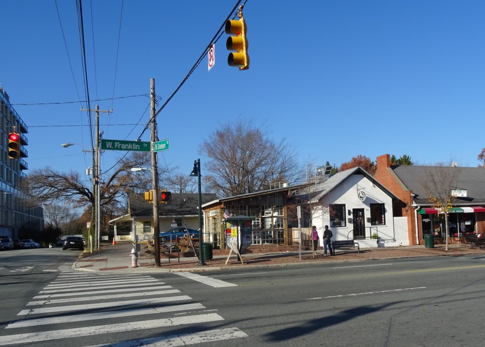 Als Burger Shack on corner