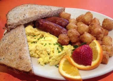 Sausage and Eggs at Big Daddy's