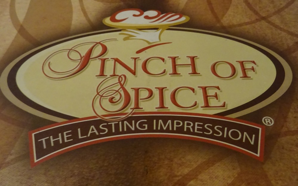Pinch of Spice Menu