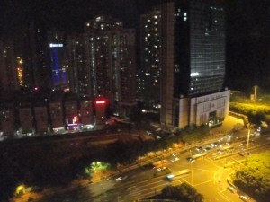 Outside Shangri La Shenzhen