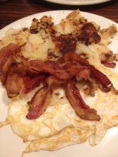 bacon eggs and hash browns