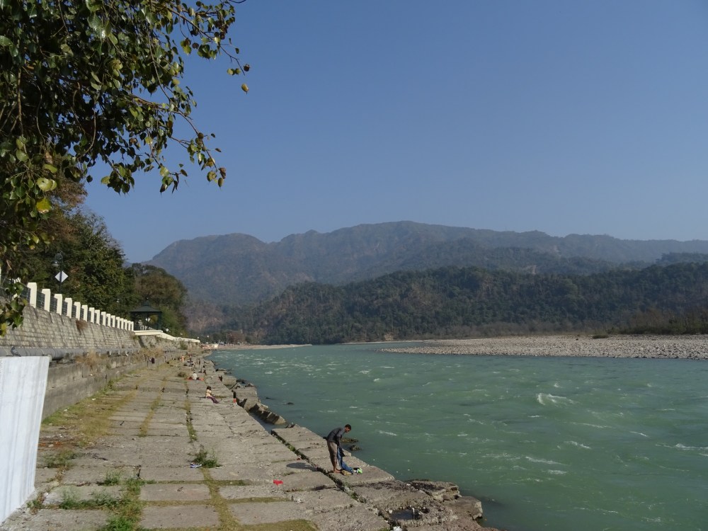 The ganges at Rishikesh