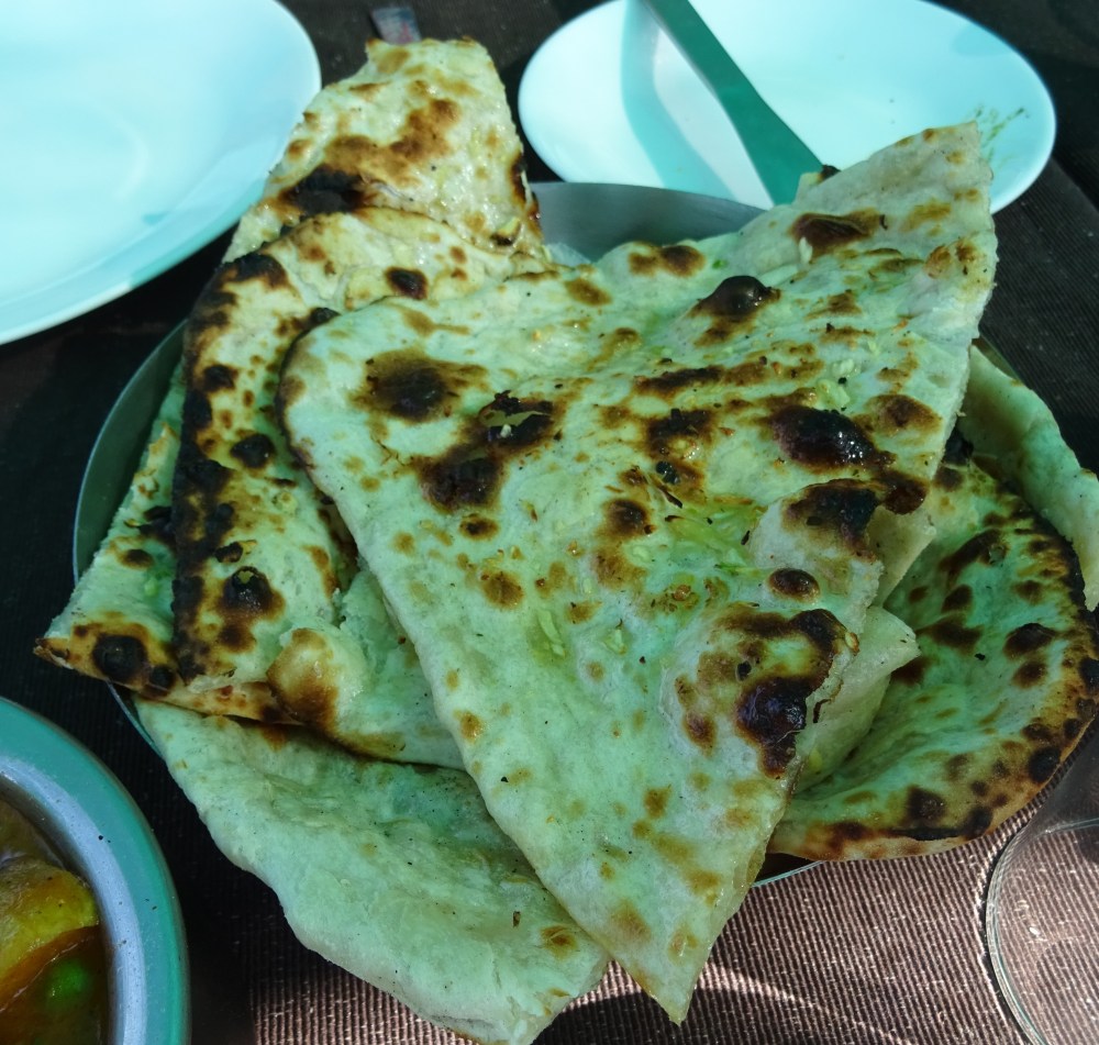 Garlic Naan at Jhumar
