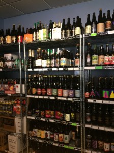 Beer Shelves in Paddy O Beers