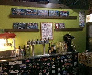 Inside North Street Bottle Shop