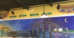 Inside East Bay Deli in Charleston 