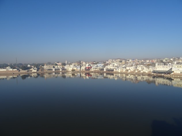 Sacred lake in Pushkar