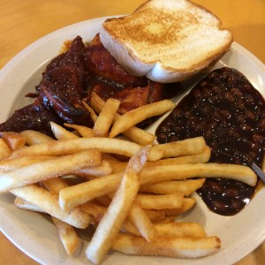 Daily Special BBQ Chicken at Dannys BBQ