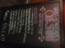 Ole Saint Chalkboard