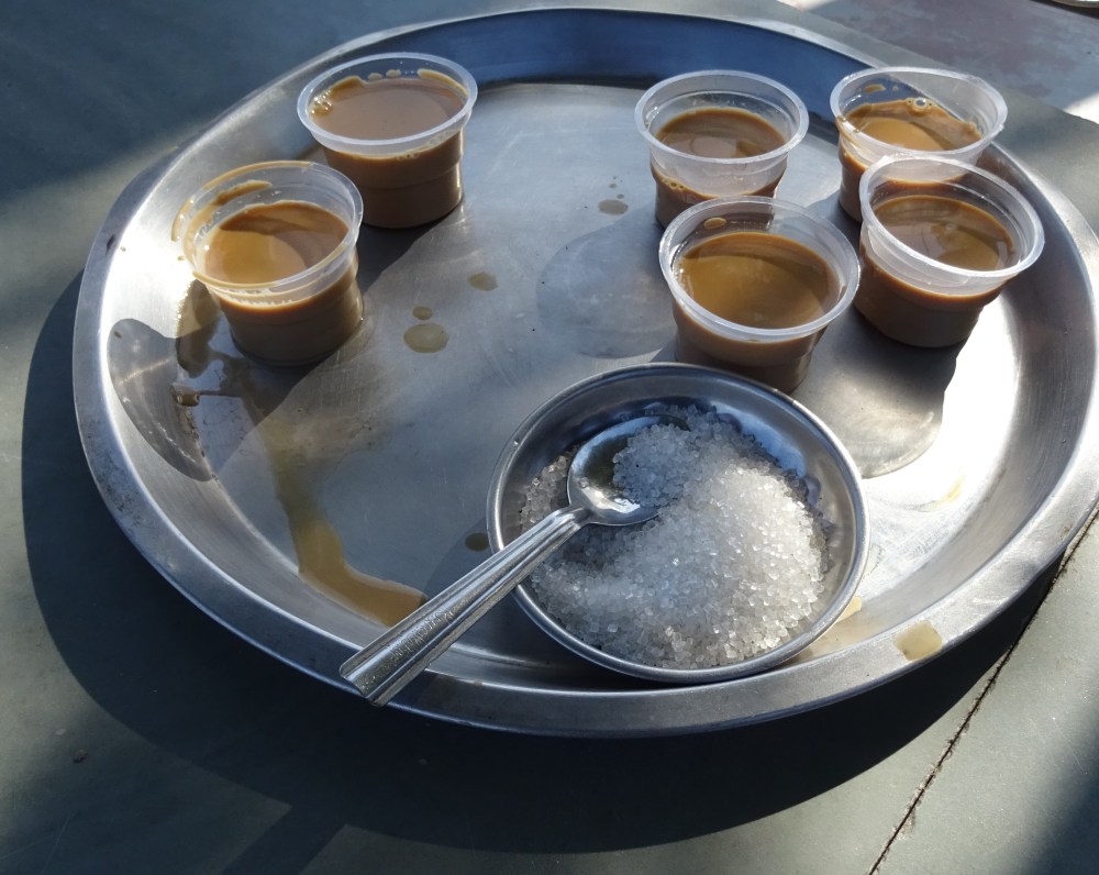 Chai stop in India