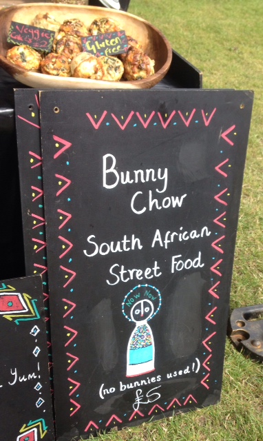 Bunny Chow sign