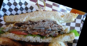 Brisket Melt at the Village Deli