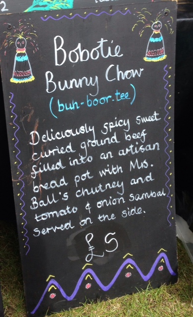 Bunny Chow board