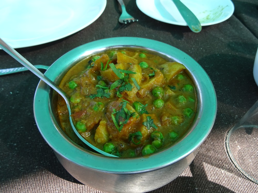 Aloo Matar at Jhumar