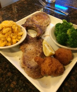 Pork Chop special at Hymans