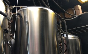 Beer Tanks at Crank Arm Brewery