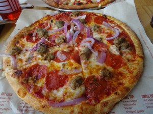 Meat Eater Pizza at Blaze Pizza