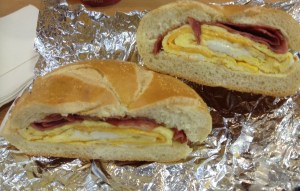 Egg Sandwich Breakfast