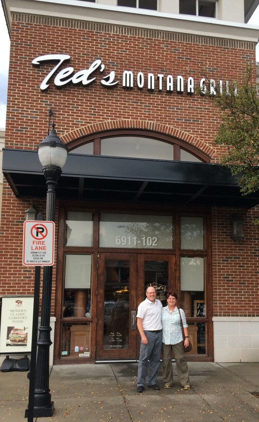 Mike and Cindy at Ted Montanas
