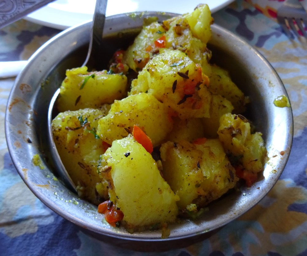 Aloo Dish at The Royal Treat