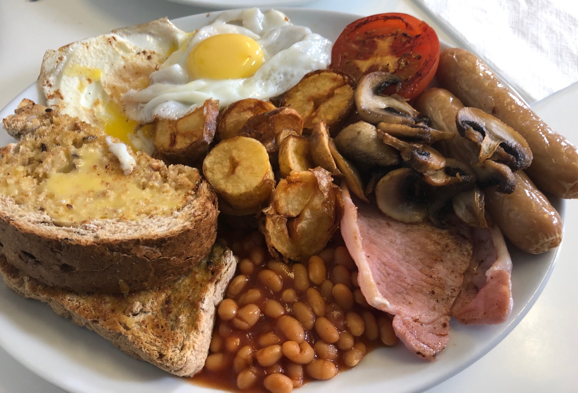 Breakfast at the Galley Kitchen in Mount Batten