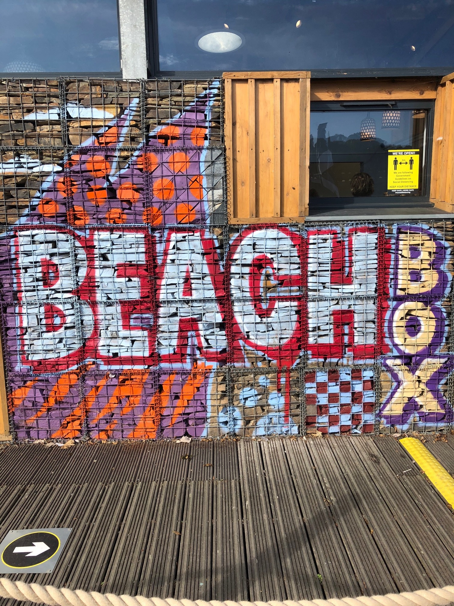 Beach Box Cafe at Wadebridge: Breakfast Cobs on the Camel Trail