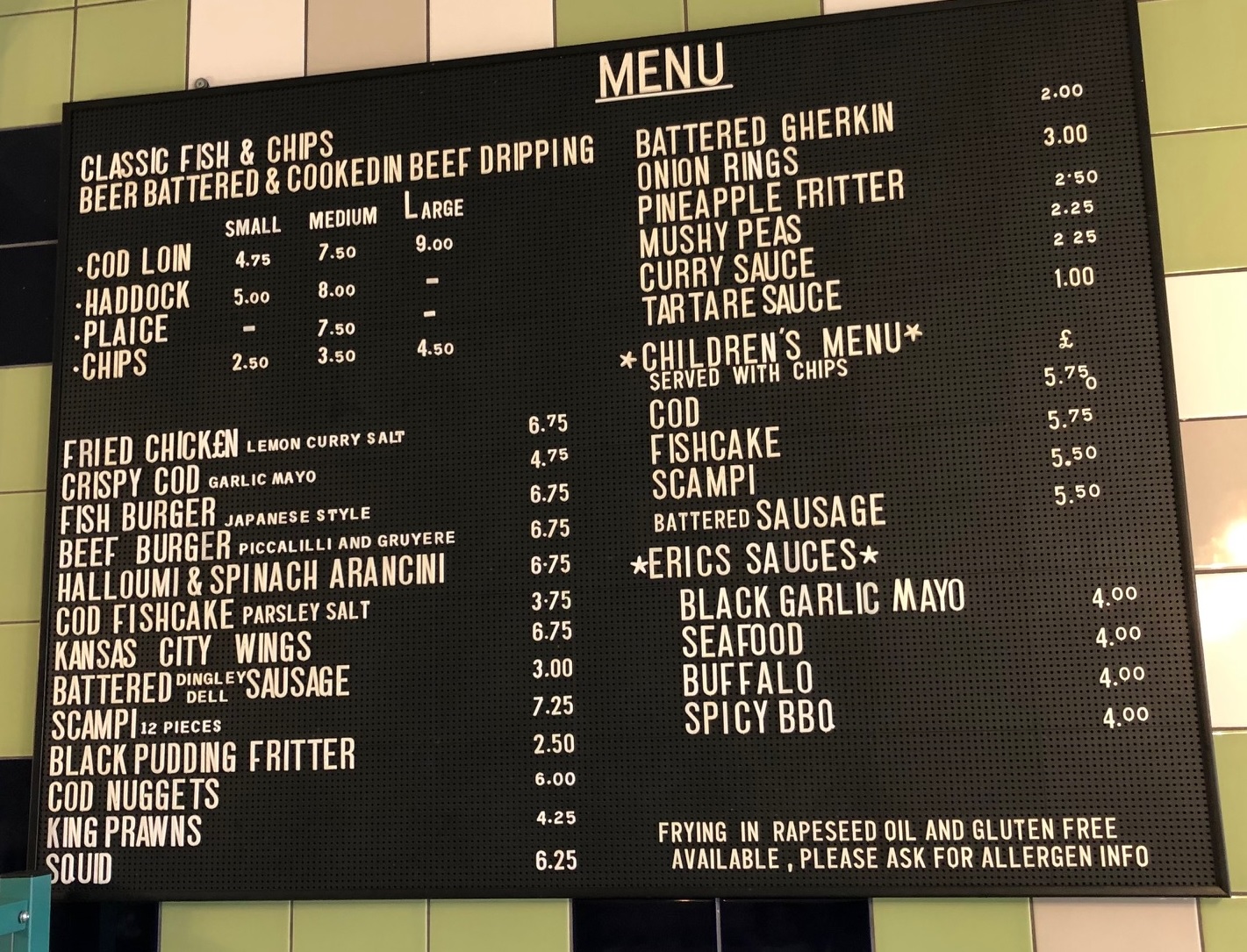 Eric’s Fish and Chips in Thornham – My Food Hunt