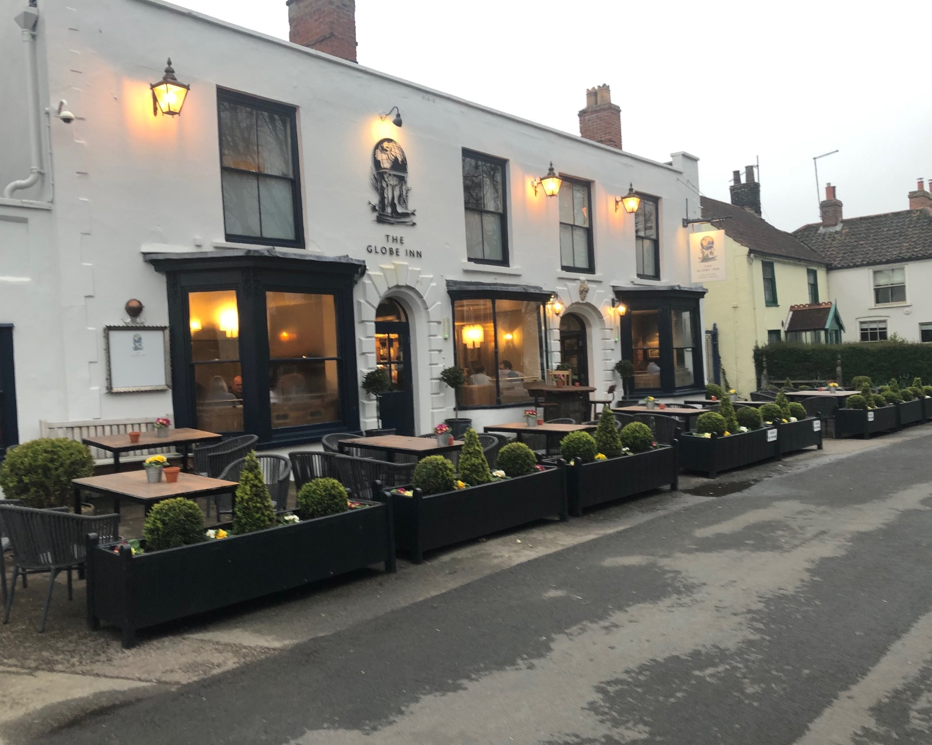 Sunday Lunch at the Globe Inn in Wells Next the Sea